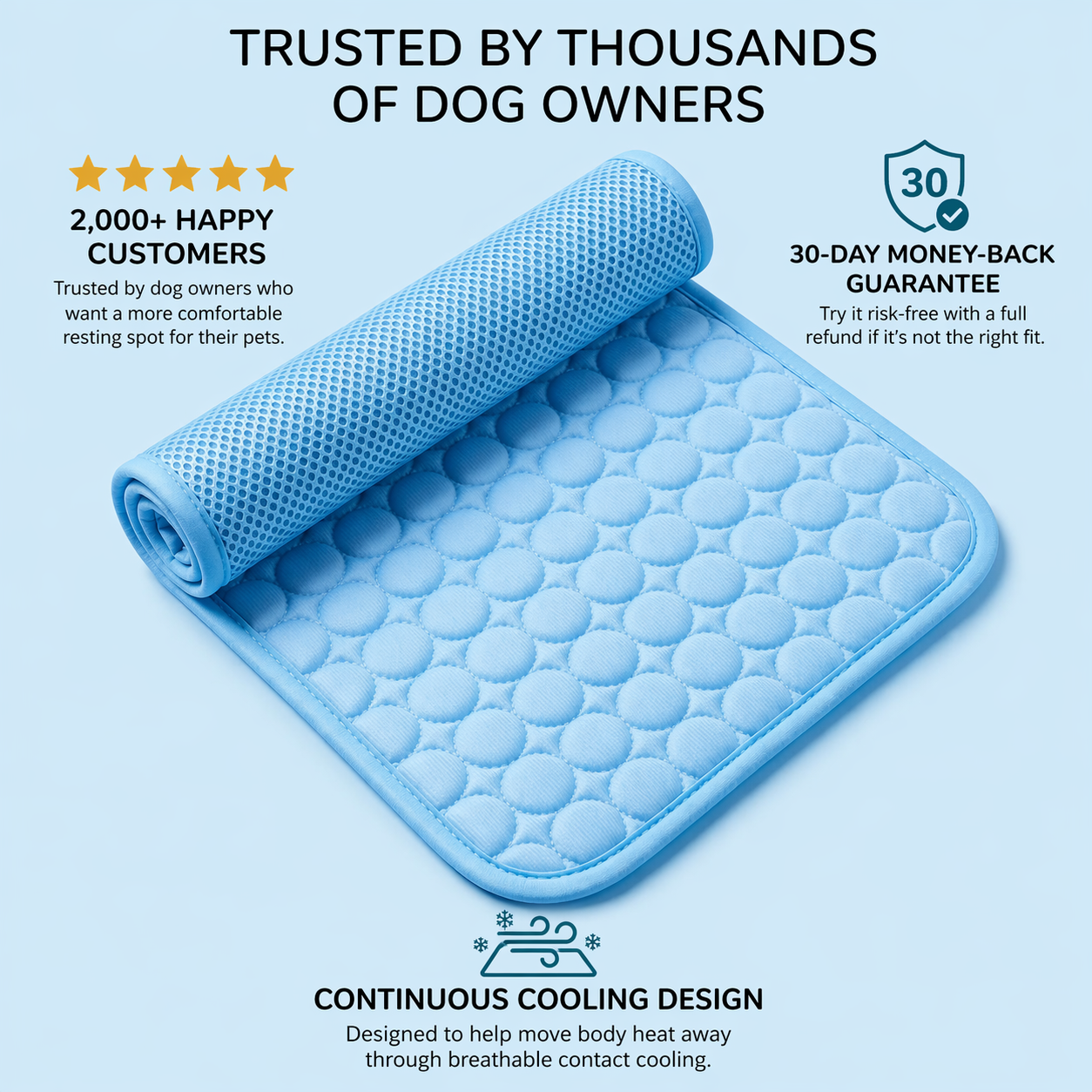 IcyNap™ Ultra Cooling Pet Mat