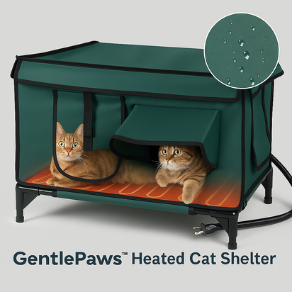 Heated Indestructible Cat Shelter™