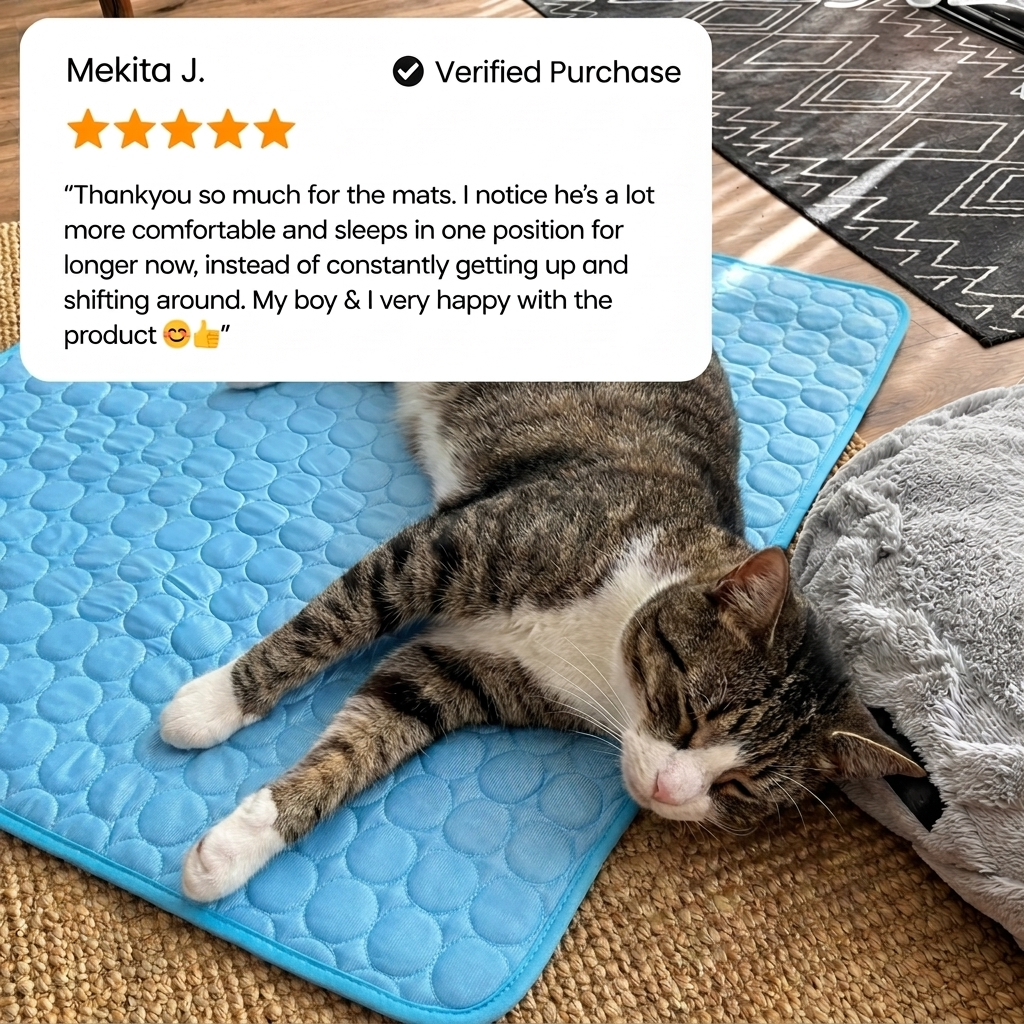 IcyNap™ Cat Cooling Mat